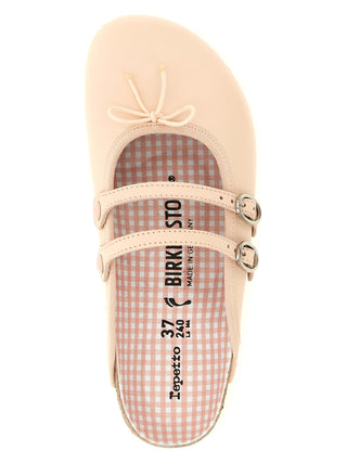 Multicolor Suede Leather Ballet Flats