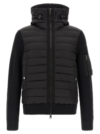 Black Polyamide Cardigan