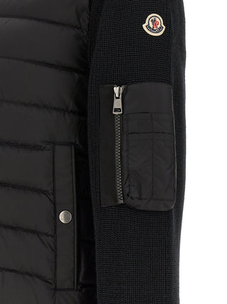 Black Polyamide Cardigan