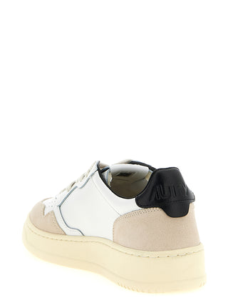 Multicolor Cowhide Athletic Sneakers