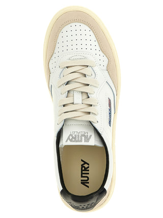 Multicolor Cowhide Athletic Sneakers