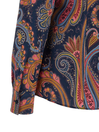 Blue Cotton Blouse