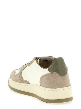 Multicolor Cowhide Athletic Sneakers