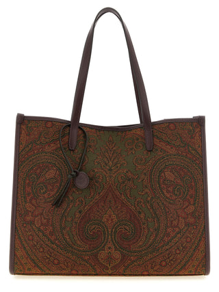 Multicolor Polyester Tote Bag