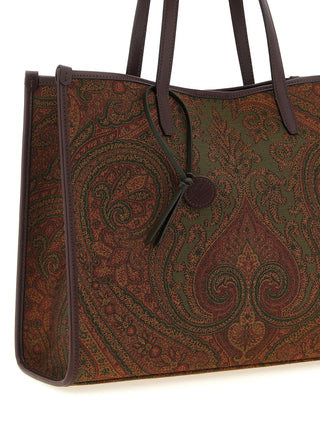 Multicolor Polyester Tote Bag