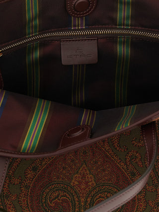 Multicolor Polyester Tote Bag