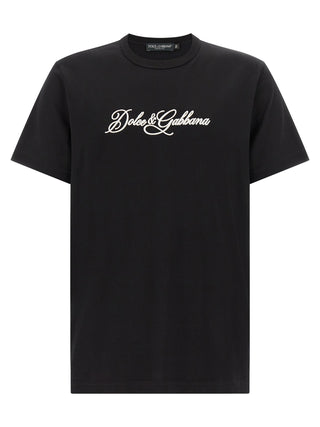 Black Cotton T-Shirt