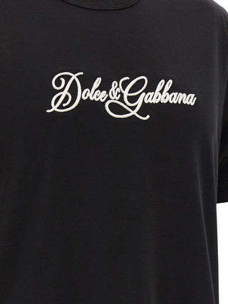 Black Cotton T-Shirt