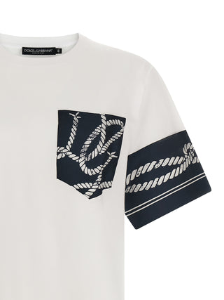 Blue Cotton T-Shirt