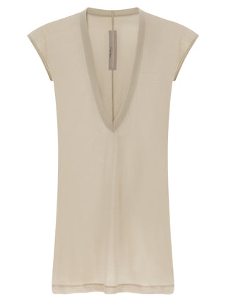 Beige Cotton T-Shirt