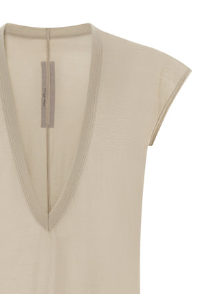 Beige Cotton T-Shirt