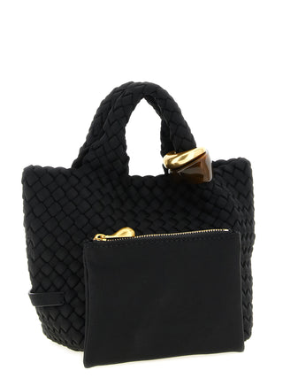 Black Nylon Handbag