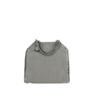 Gray Polyester Handbag