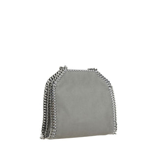 Gray Polyester Handbag