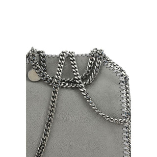 Gray Polyester Handbag