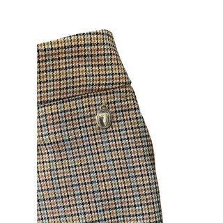 Brown Viscose Women Shorts