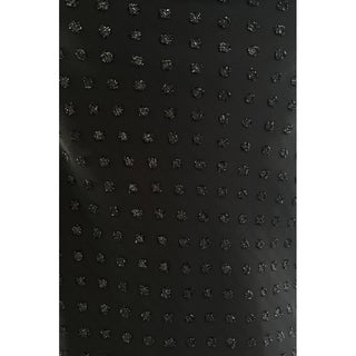 Black Polyester Women Tank