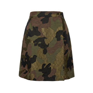 Black Cotton Women Skirt