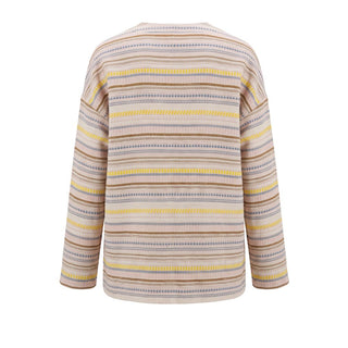 Beige Cotton Women's Jacket