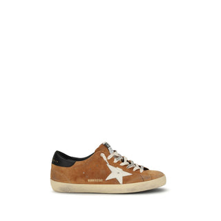 Brown Calf Leather Bos Taurus Low Top Sneakers