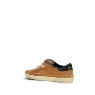 Brown Calf Leather Bos Taurus Low Top Sneakers