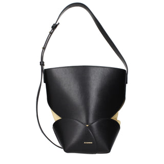 Black Leather Crossbody Bag