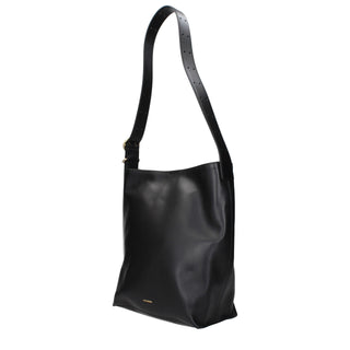Black Leather Crossbody Bag