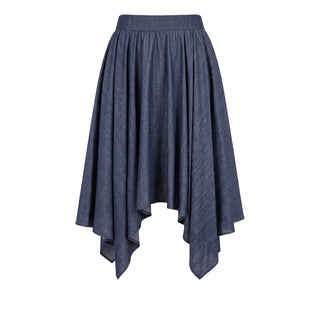 Blue Denim Women Skirt