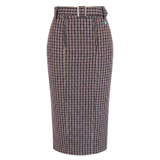 Black Cotton Women Skirt