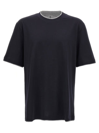 Blue Cotton T-Shirt