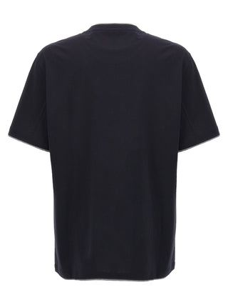 Blue Cotton T-Shirt