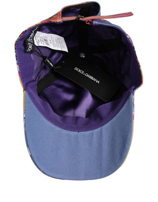Multicolor Tropical Themed Baseball Capello Hat