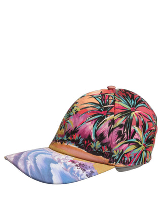Multicolor Tropical Themed Baseball Capello Hat