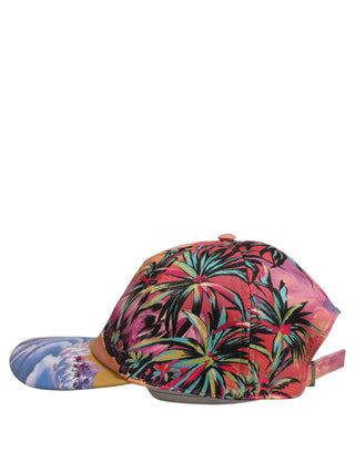 Multicolor Tropical Themed Baseball Capello Hat