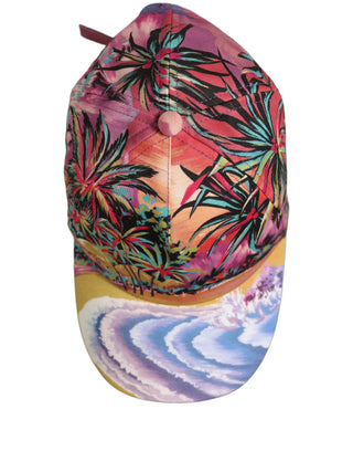 Multicolor Tropical Themed Baseball Capello Hat
