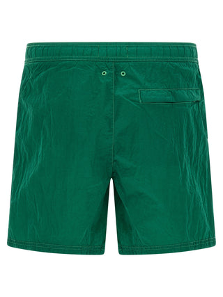Bicolor Polyamide Swim Shorts