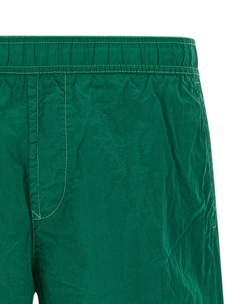 Bicolor Polyamide Swim Shorts