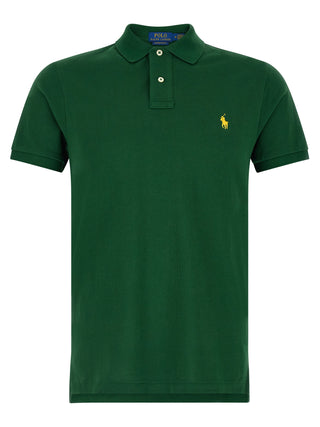 Bicolor Cotton Polo Shirt