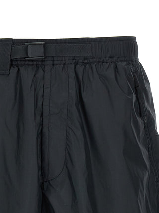 Blue Polyamide Bermuda Shorts