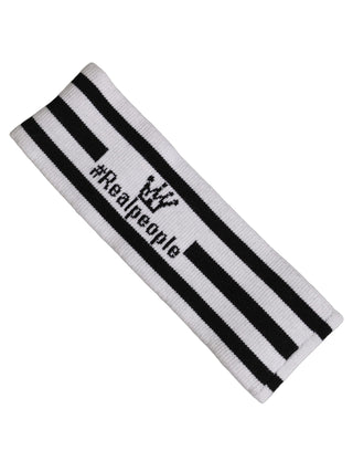White Wool Knit #DGmillennials Head Band One Size Hat