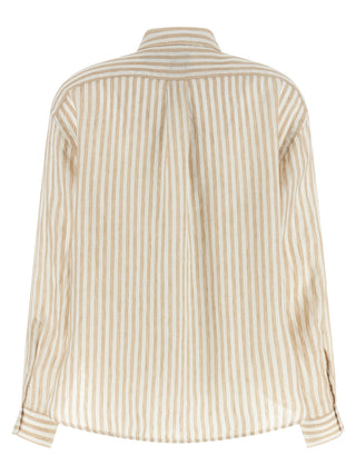 Beige Linen Blouse