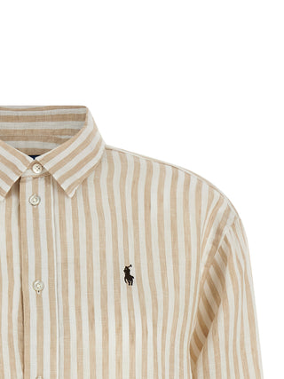 Beige Linen Blouse