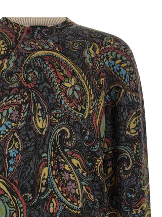 Multicolor Wool Cardigan