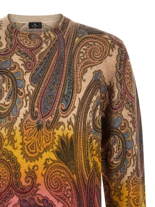 Multicolor Wool Cardigan