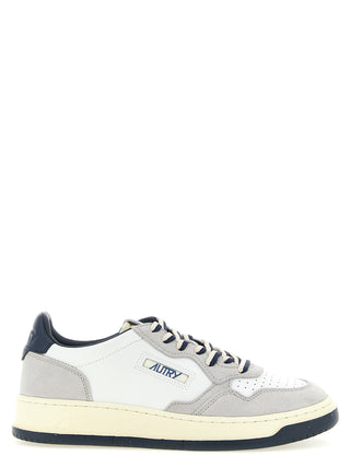 Multicolor Cowhide Athletic Sneakers