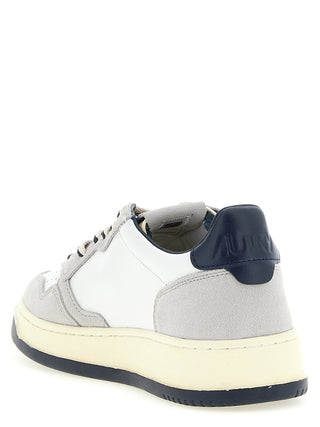 Multicolor Cowhide Athletic Sneakers