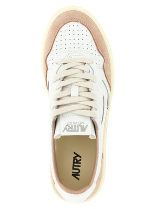 Multicolor Cowhide Low Top Sneakers