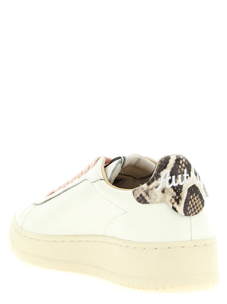 Multicolor Cowhide Low Top Sneakers