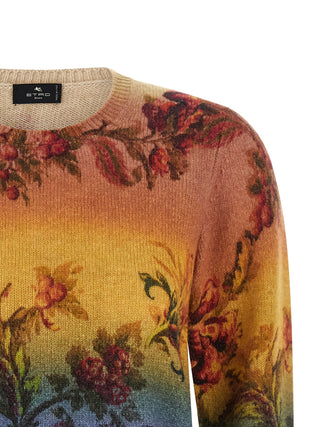 Multicolor Wool Cardigan