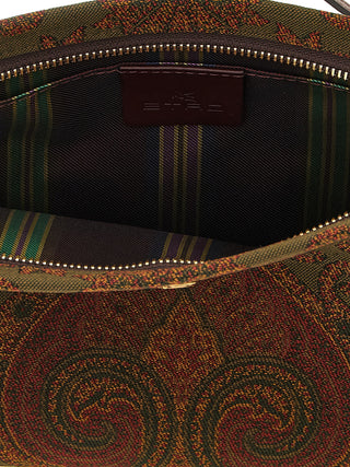 Multicolor Polyester Clutch Bag